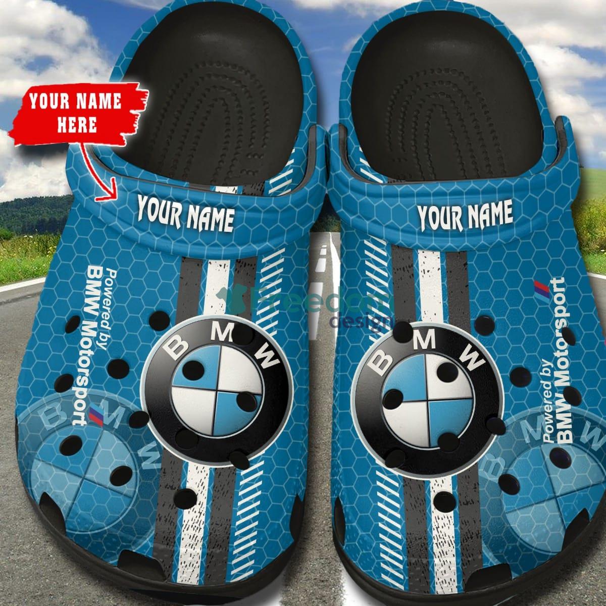 BMW Motorsport W Car And Motorcycles Logo Clog Shoes Custom Name - BMW Motorsport _2