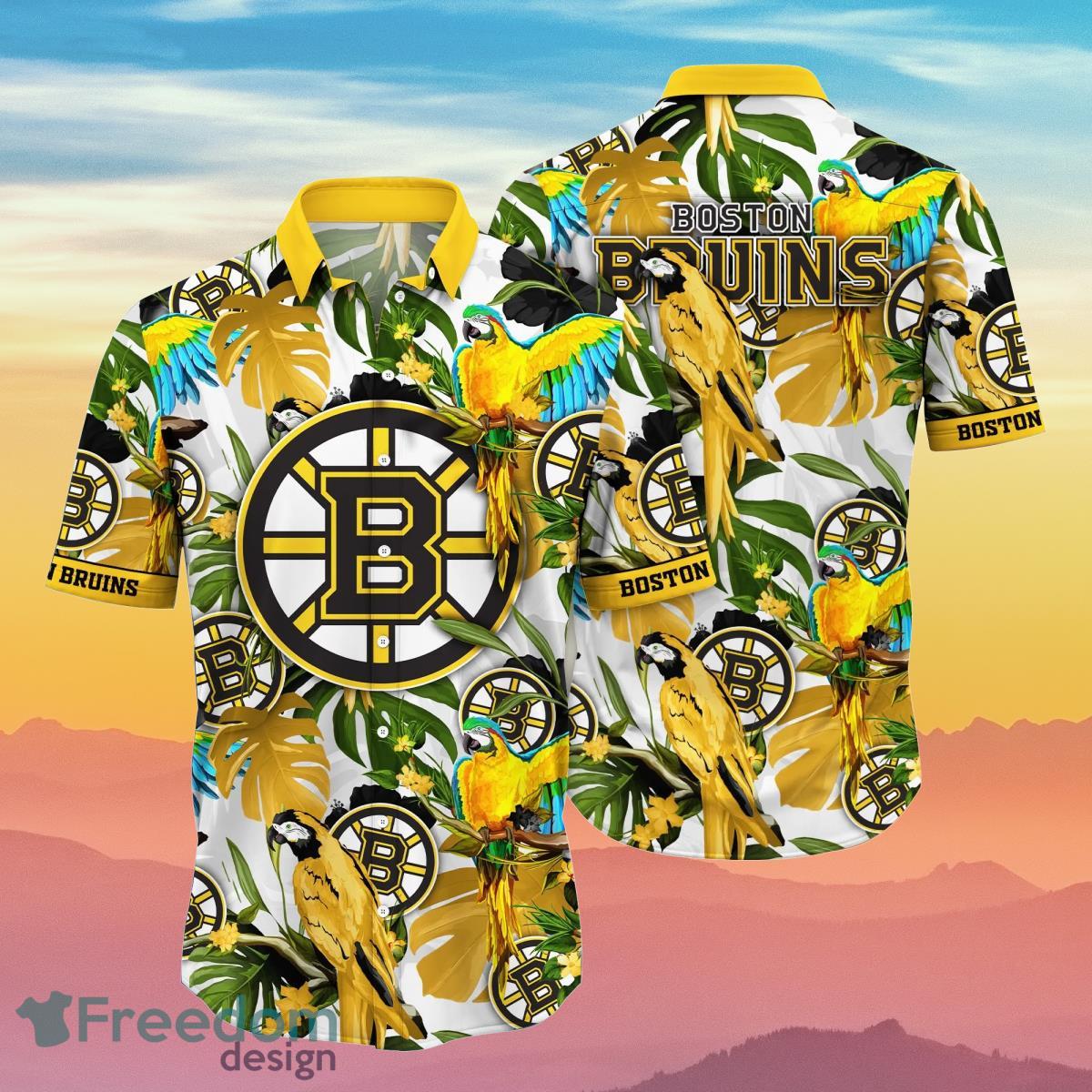 Boston Bruins NHL Flower Hawaiian Shirt Best Gift For Men And Women Fans -  Freedomdesign