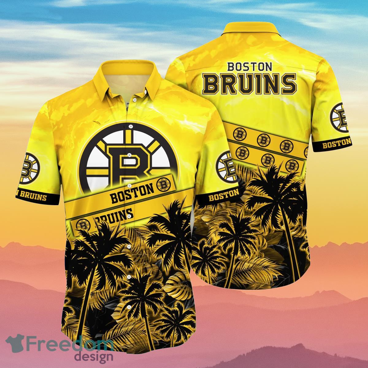 Boston Bruins NHL Flower Hawaiian Shirt Ideal Gift For Real Fans Product Photo 1