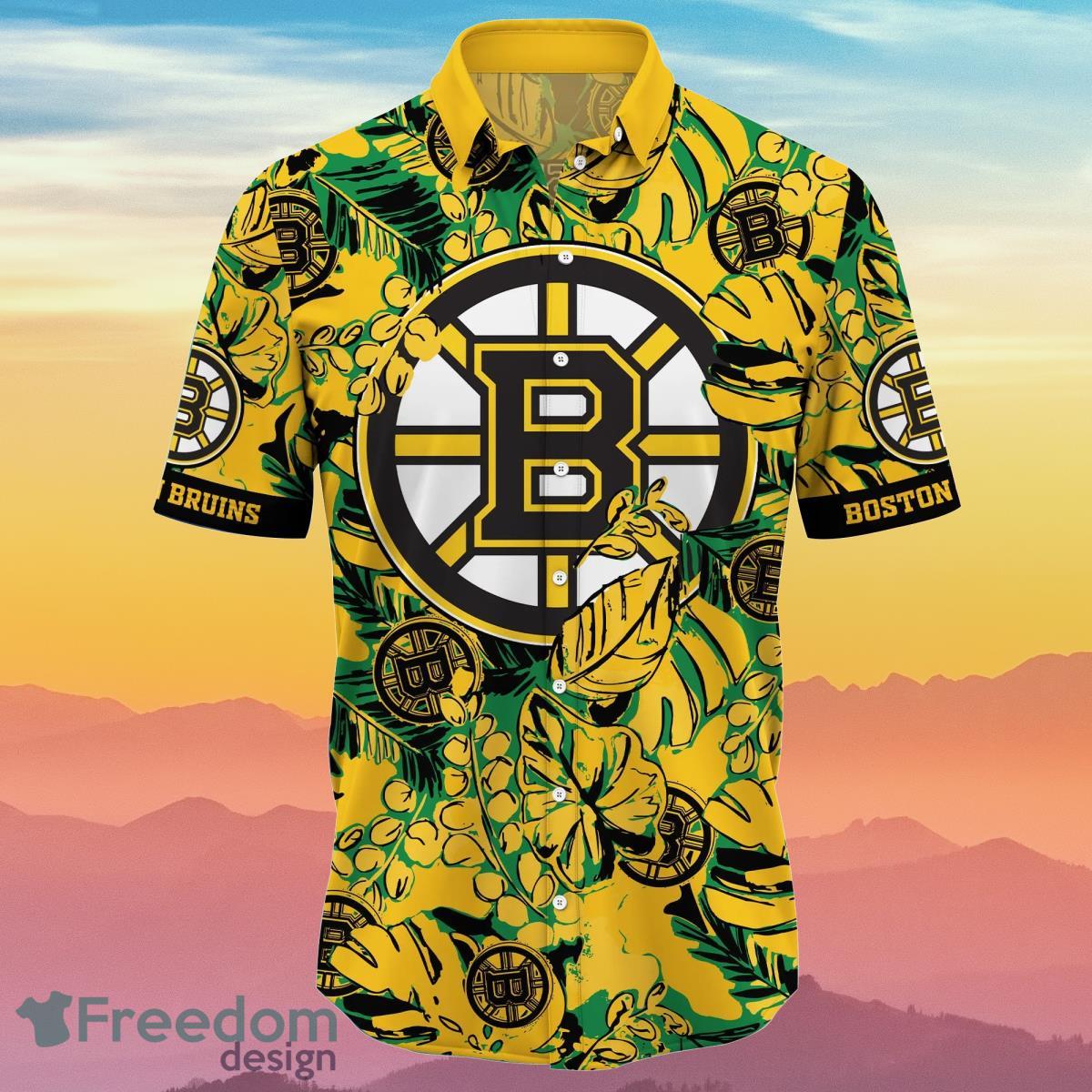 Boston Bruins NHL Flower Hawaiian Shirt Impressive Gift For Real Fans Product Photo 2