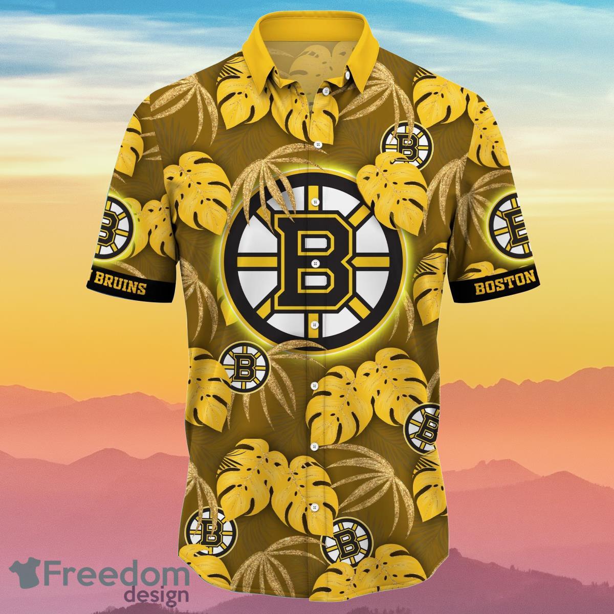 Boston Bruins NHL Flower Hawaiian Shirt Special Gift For Real Fans Product Photo 2