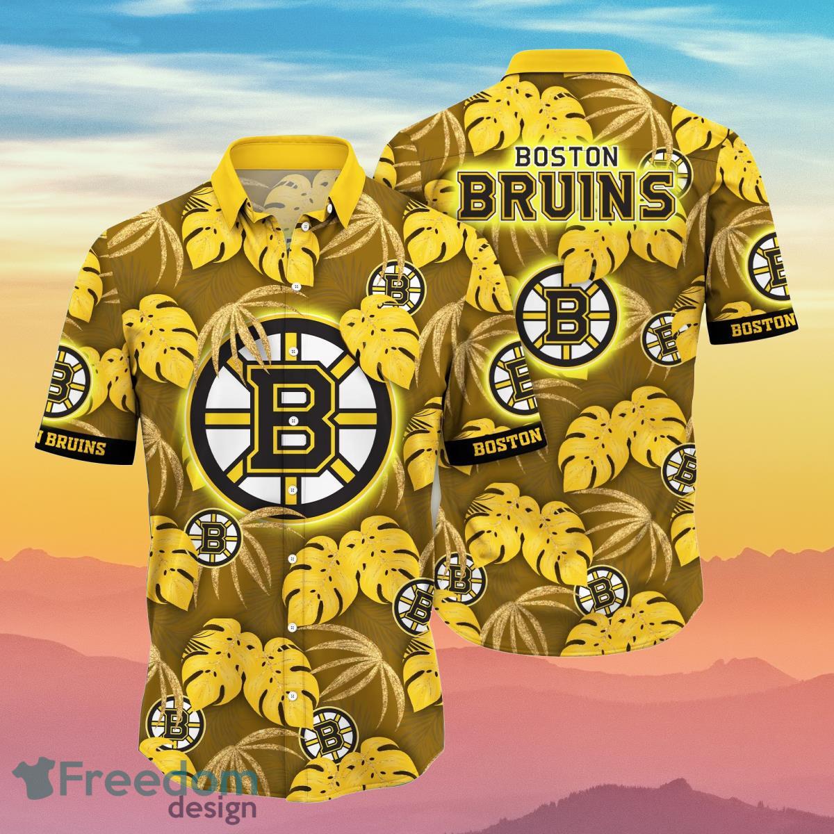 Boston Bruins NHL Flower Hawaiian Shirt Special Gift For Real Fans Product Photo 1