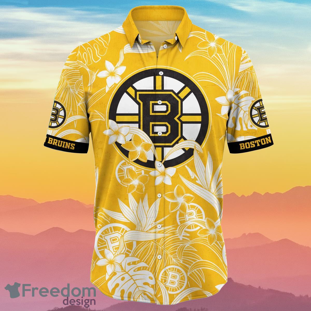 Boston Bruins NHL Flower Hawaiian Shirt Summer Football Impressive Gift For  Real Fans - Freedomdesign