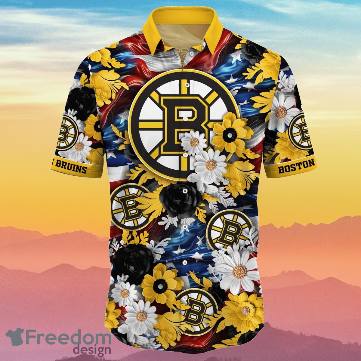 Boston Bruins NHL Hawaii Shirt Independence Day Summer Football Best Gift For Real Fans Product Photo 2