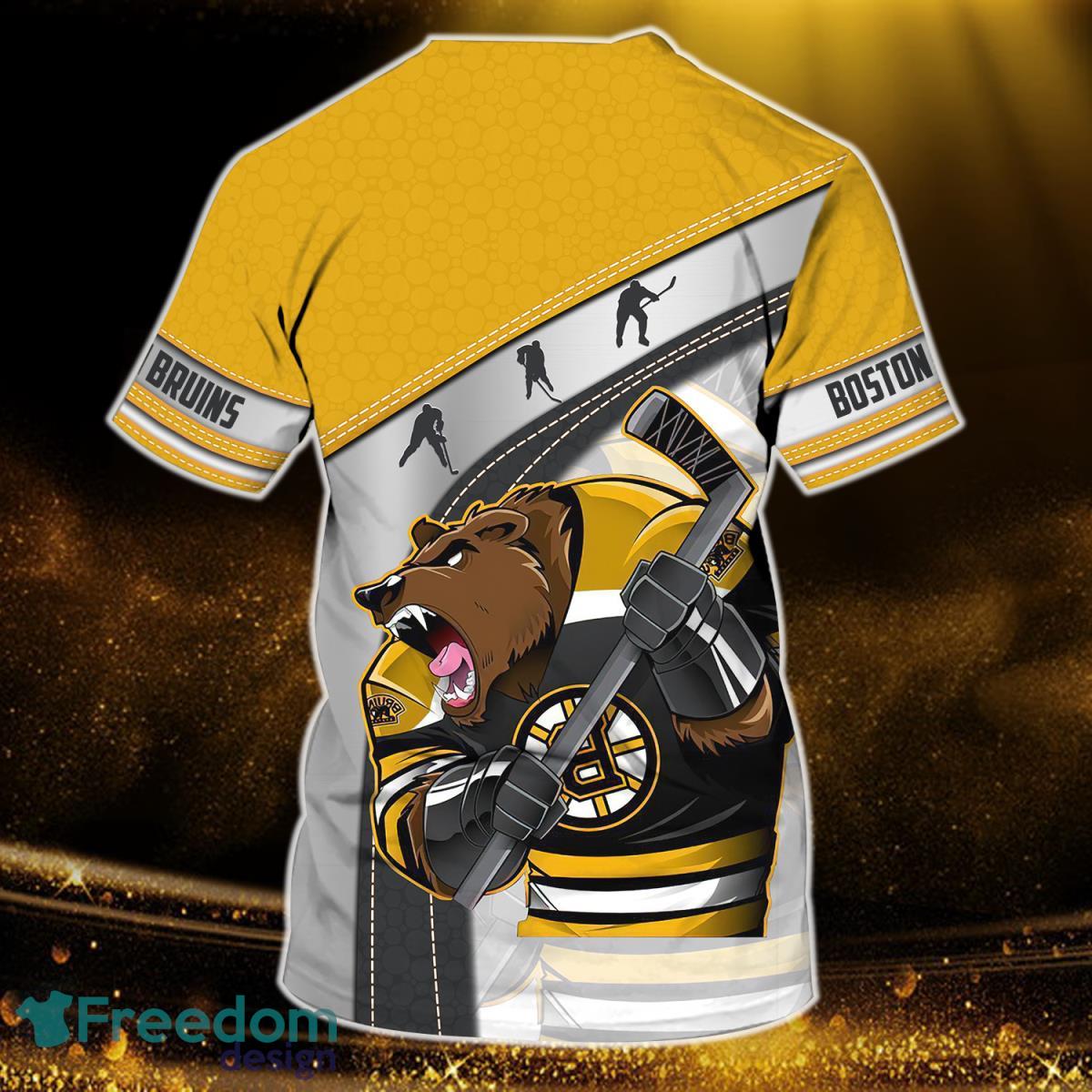 Boston Bruins Personalized Name 3D Tshirt Best Gift For Men And Women Fans Product Photo 2