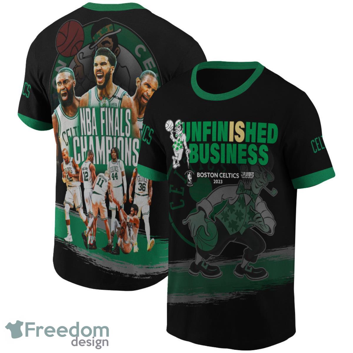 Boston Celtics National Basketball Association 2023 3D Shirt Product Photo 1