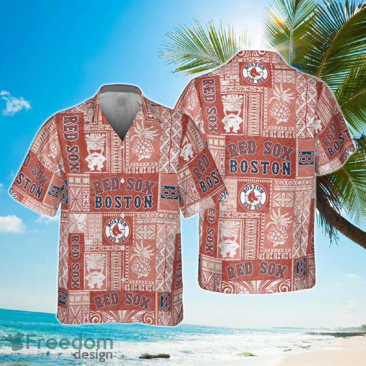 Boston Red Sox Major League Baseball 2023 Hawaiian Shirt Product Photo 1