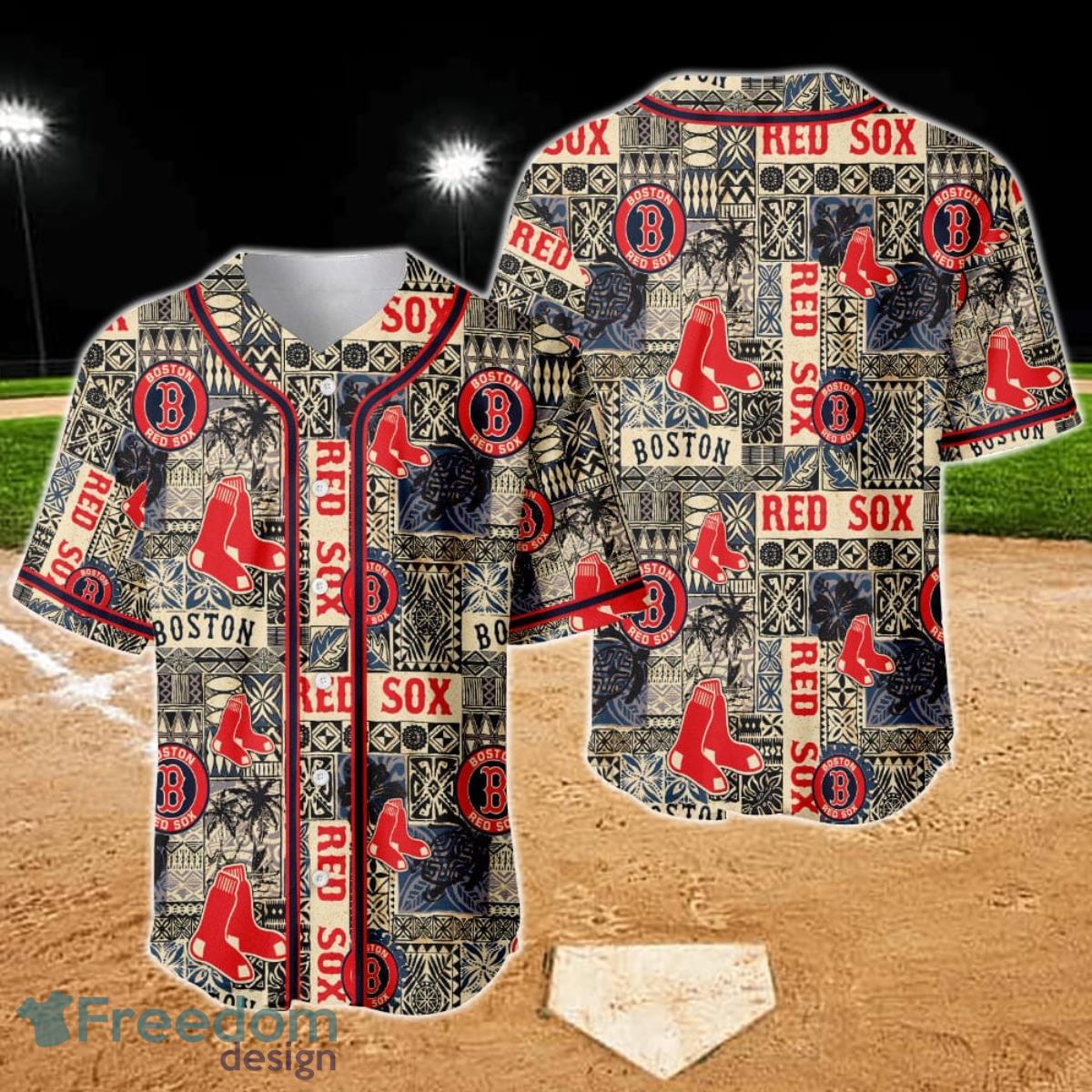 Boston Red Sox  Major League Baseball AOP Baseball Jersey Product Photo 1