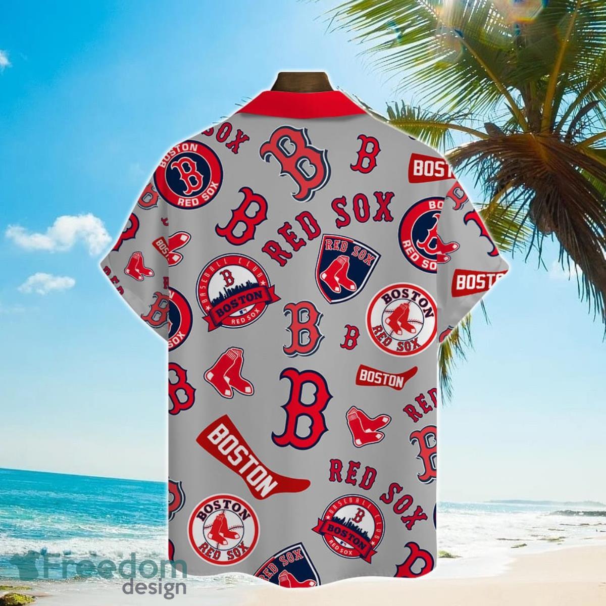 Boston Red Sox Major League Baseball 2023 AOP Hawaiian Shirt New