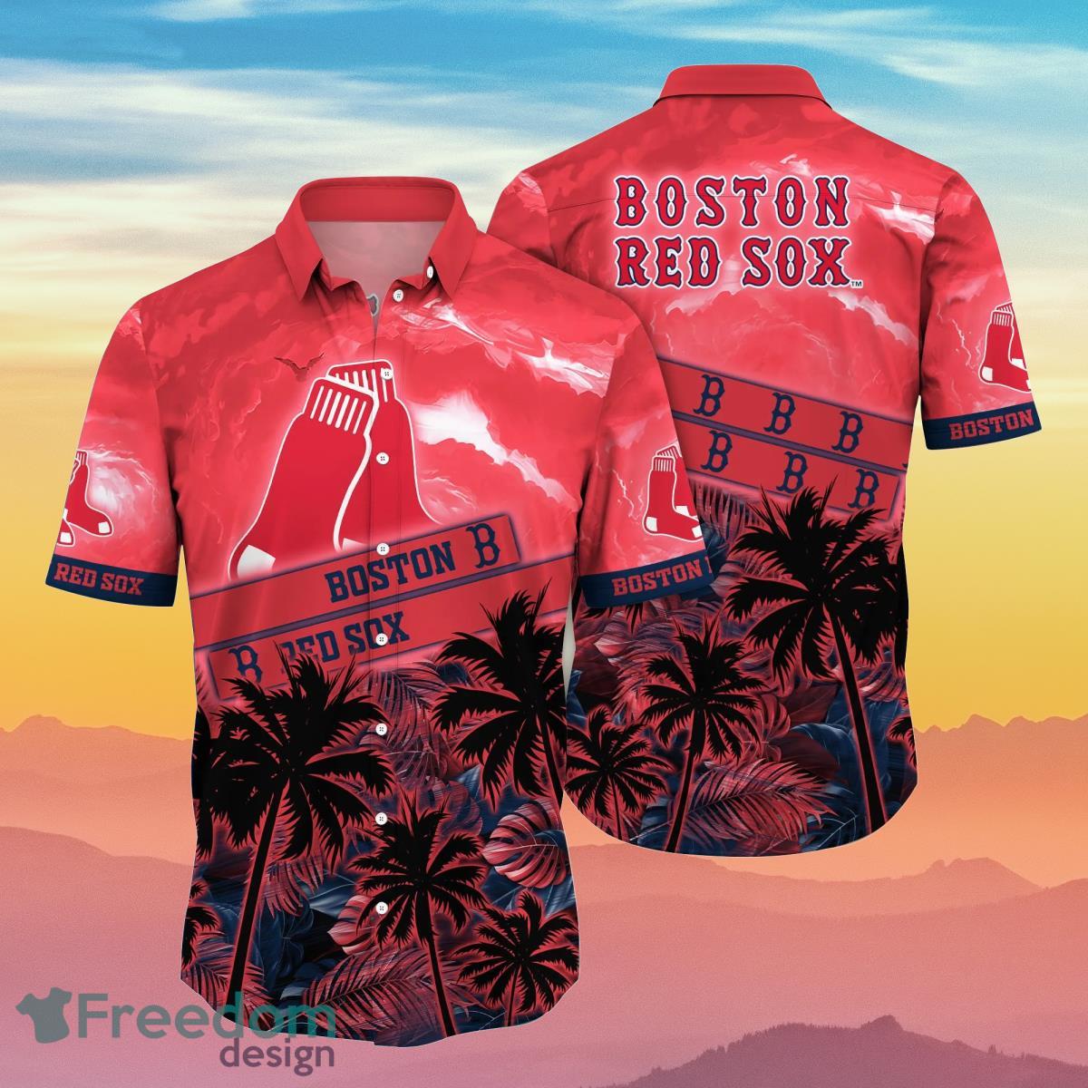 Boston Red Sox MLB Flower Hawaiian Shirt Impressive Gift For Real