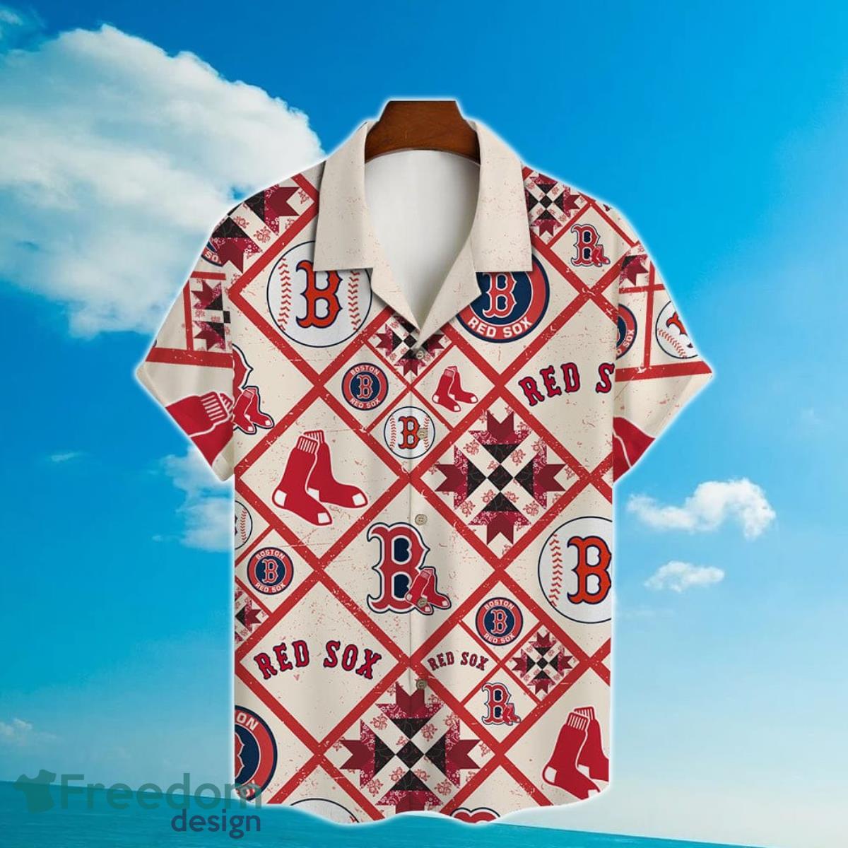 Boston Red Sox MLB Summer 3D Hawaiian Shirt For Men Women Product Photo 2