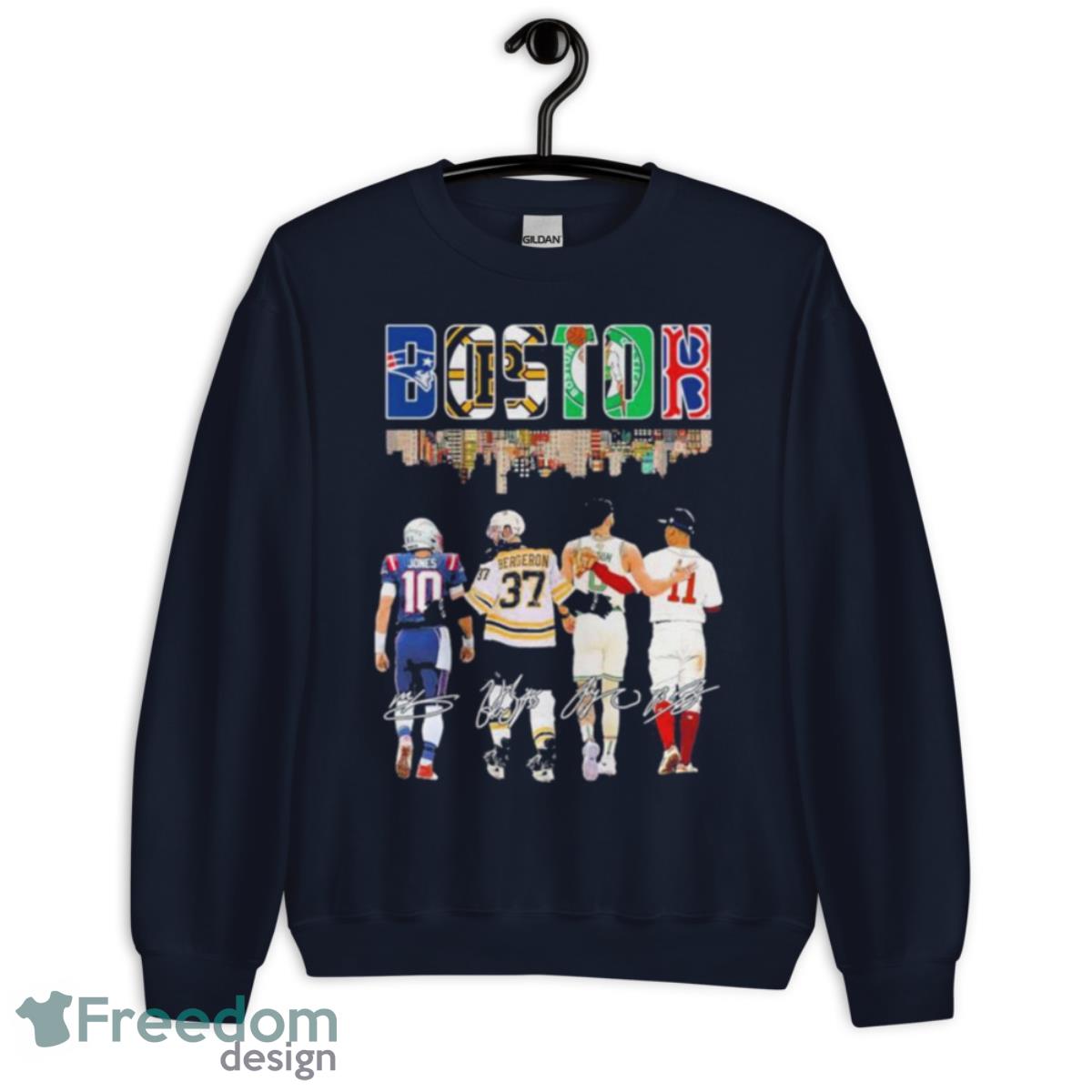 Boston Sports Team City Signature Shirt - Unisex Crewneck Sweatshirt-1