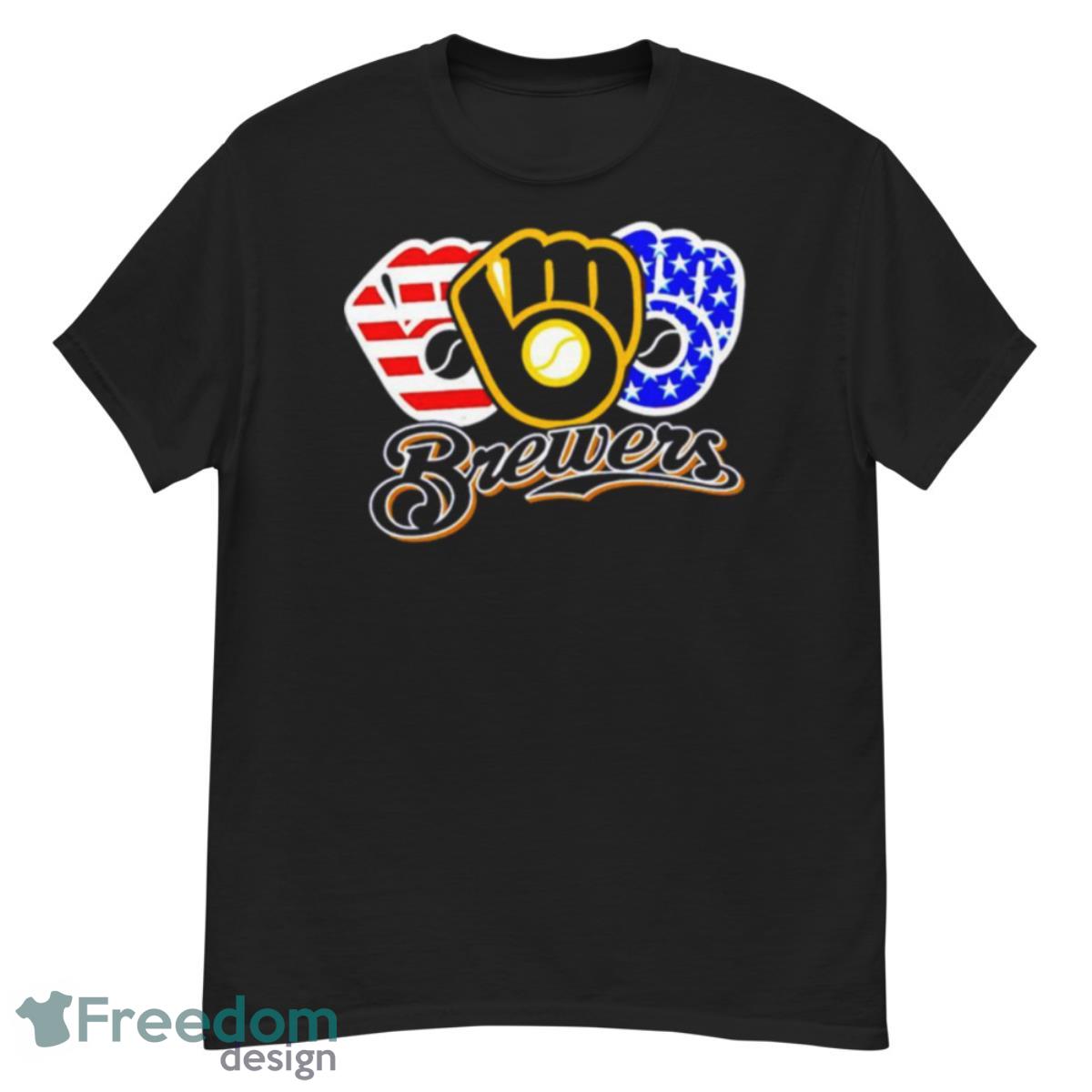 Brewers American Flag 4th Of July Shirt - G500 Men’s Classic T-Shirt