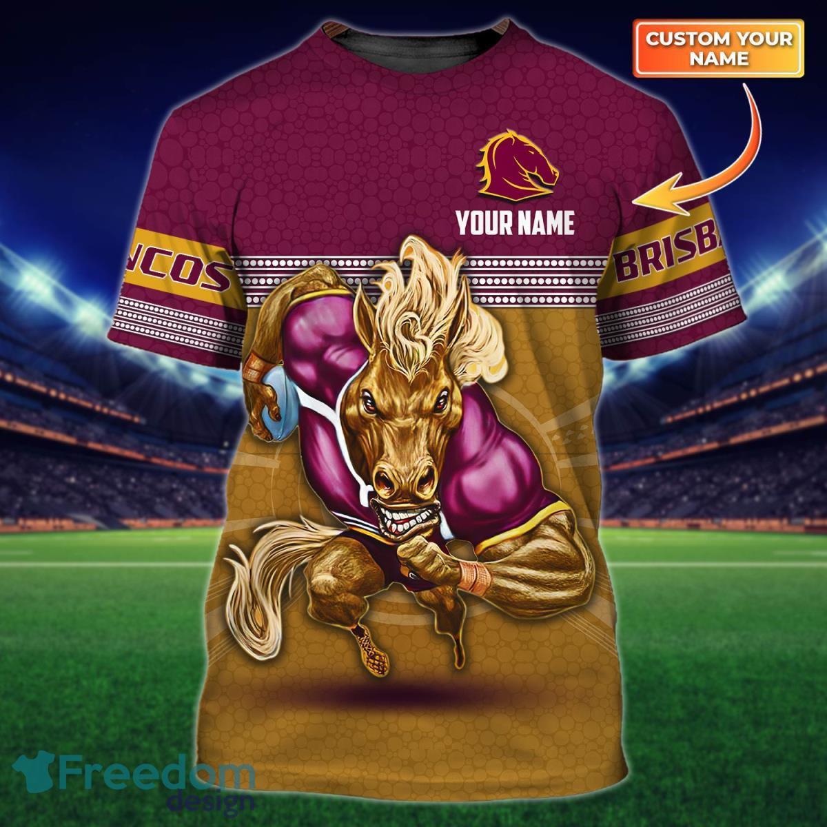 NRL Brisbane Broncos Hoodie 3D All Over Print