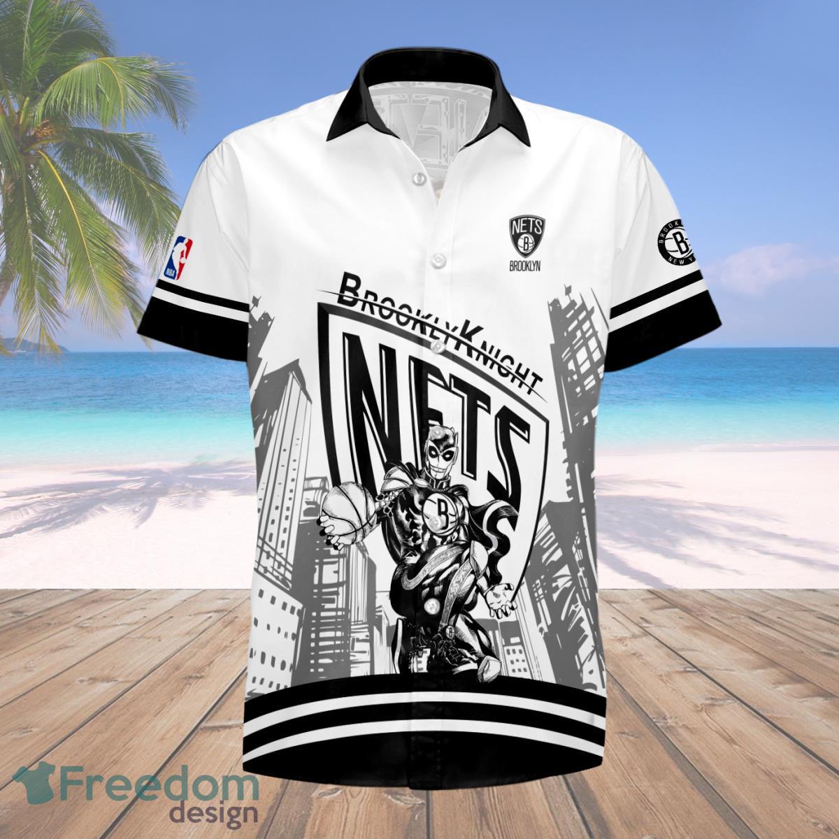 Brooklyn Nets National Basketball Association 2023 Hawaiian Shirt For Fans Product Photo 2