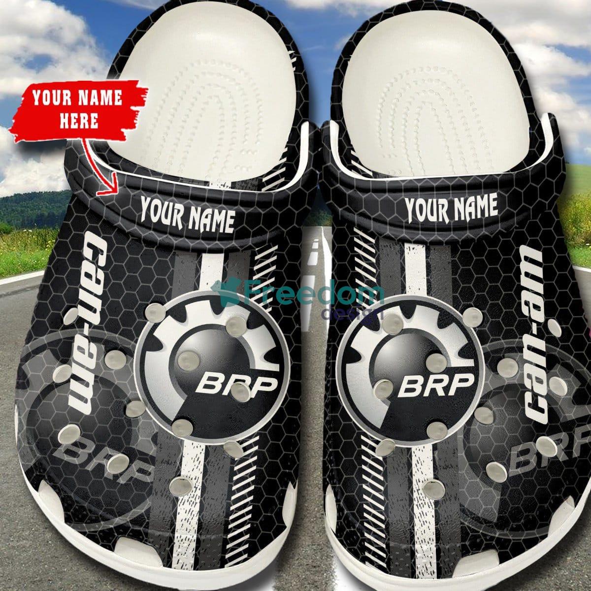 BRP Can-am W Car And Motorcycles Logo Clog Shoes Custom Name - BRP Can-am _1