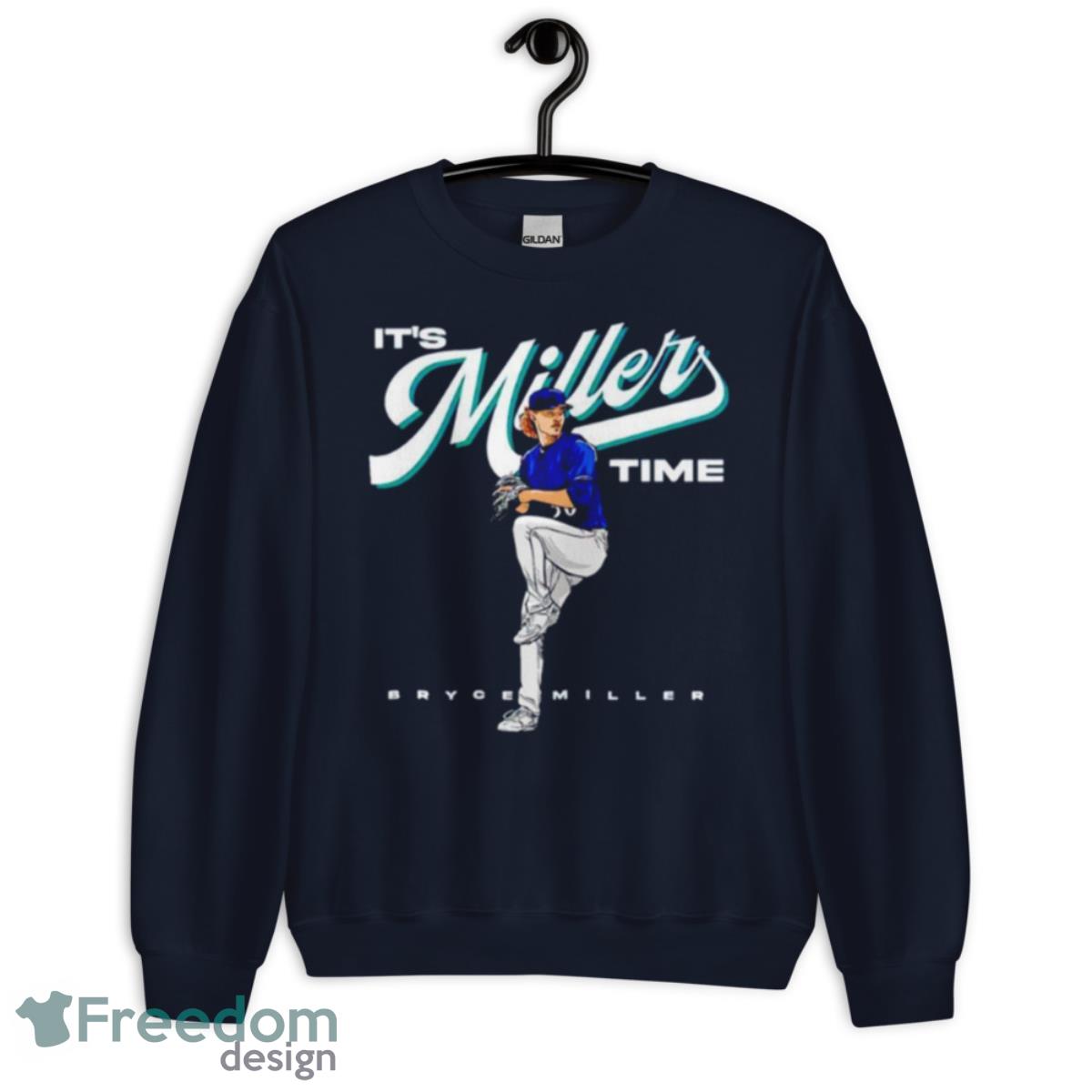 Bryce Miller It’s Miller Time Shirt - Unisex Crewneck Sweatshirt-1