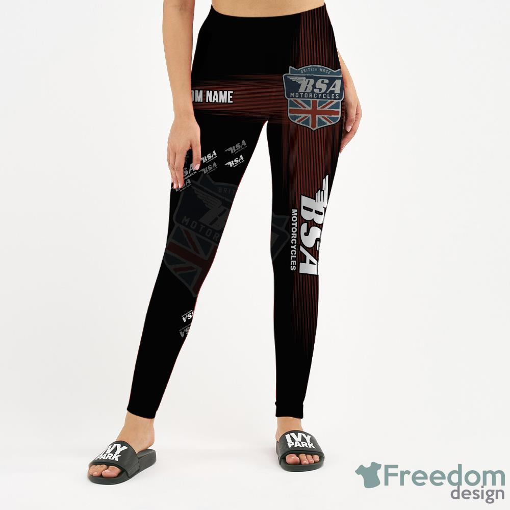 BSA AS 3D Full Printing Custom Name Leggings And Hollow Tank Women - BSA AS 3D Hollow tank Leggings Full Printing Custom Name_16