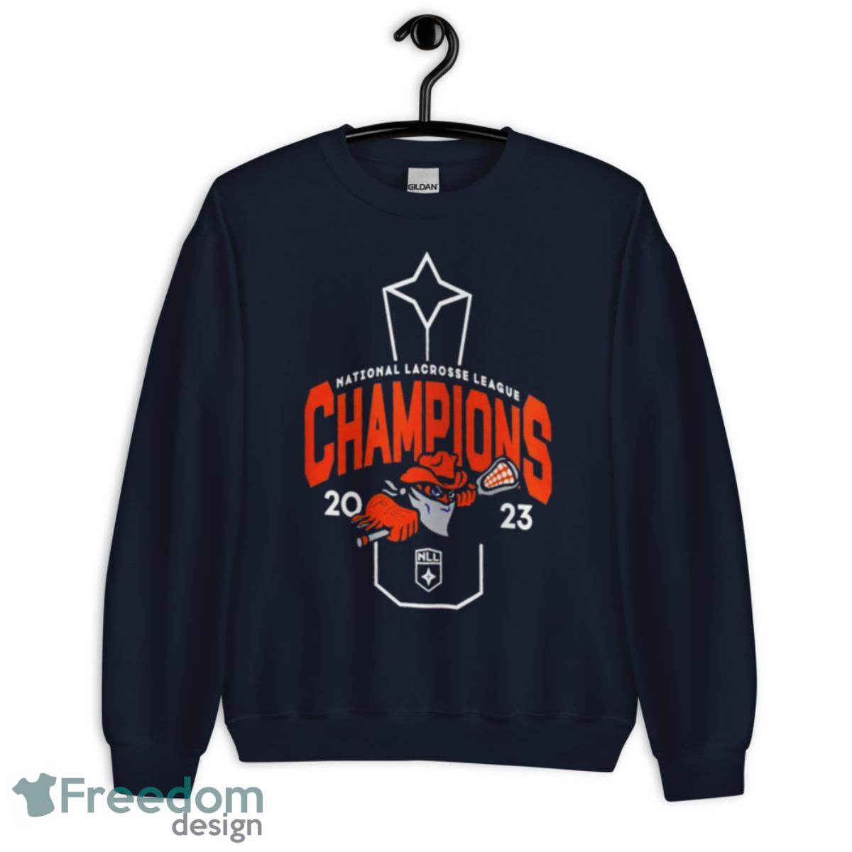 Buffalo Bandits National Lacrosse League Champions 2023 Shirt - Unisex Crewneck Sweatshirt-1