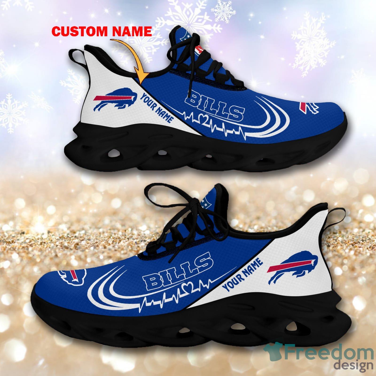 Buffalo Football Bills Max Soul Sneakers Running Sport Shoes For Men Women  Custom Name - YesItCustom