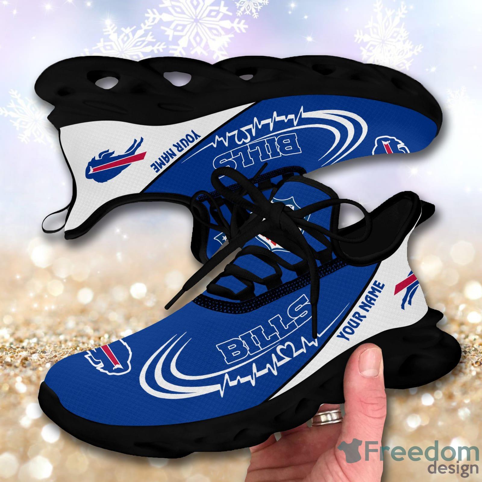 Boise State Broncos NCAA Crack Pattern Flag US Max Soul Shoes Personalized  For Men And Women - YesItCustom