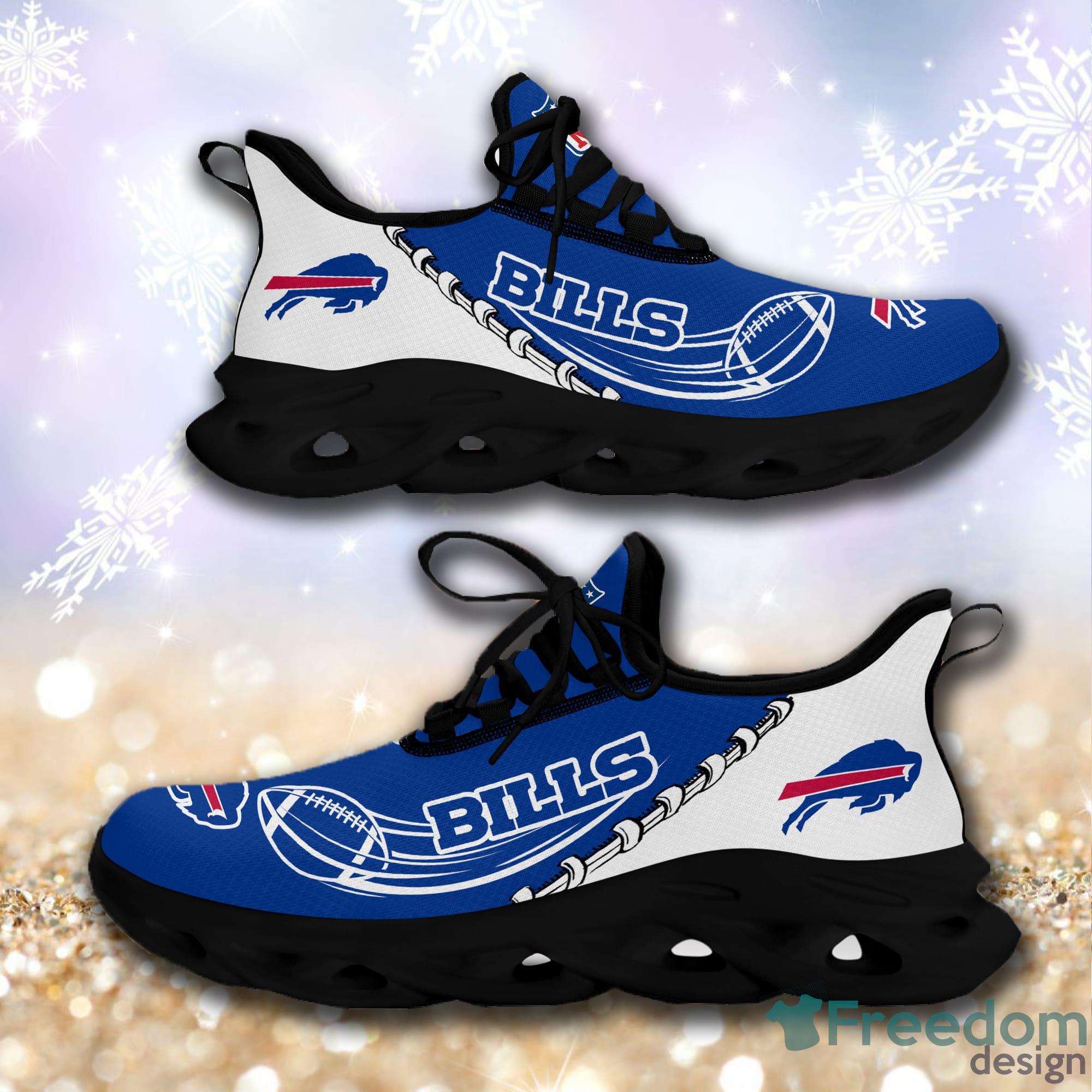 NFL Buffalo Bills Max Soul Sneaker Running Shoes - Freedomdesign