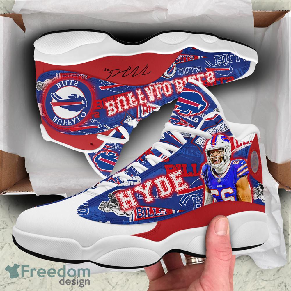 Buffalo Bills Micah Hyde Air Jordan 13 Shoes For Men Women Product Photo 2