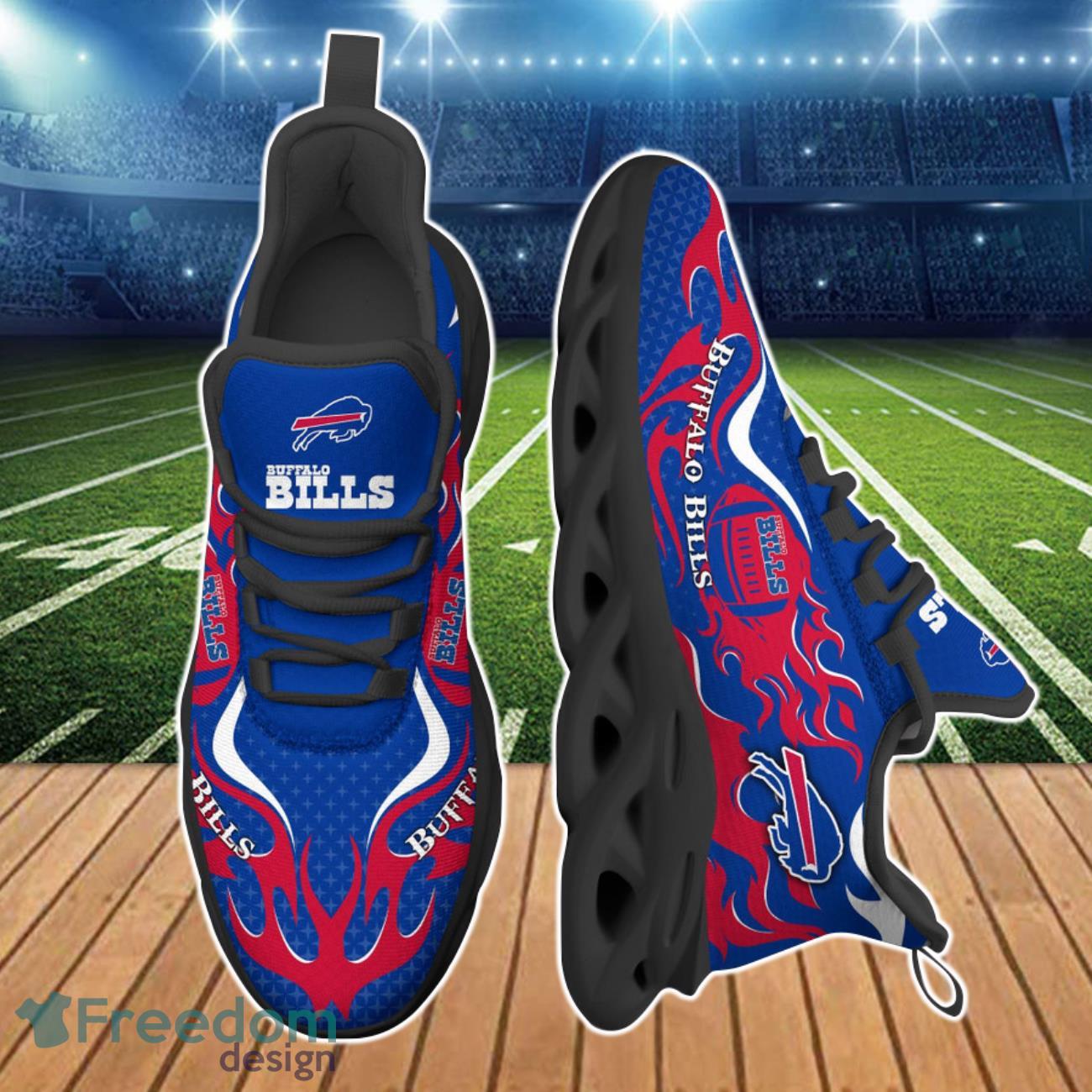 Buffalo Bills NFL Clunky Max Soul Shoes For True Fans Product Photo 1