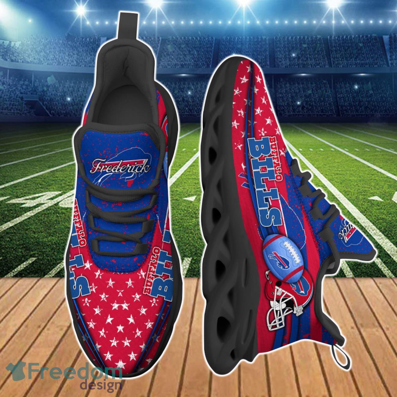 Buffalo Bills NFL Clunky Max Soul Shoes Personalized For True Fans Product Photo 2