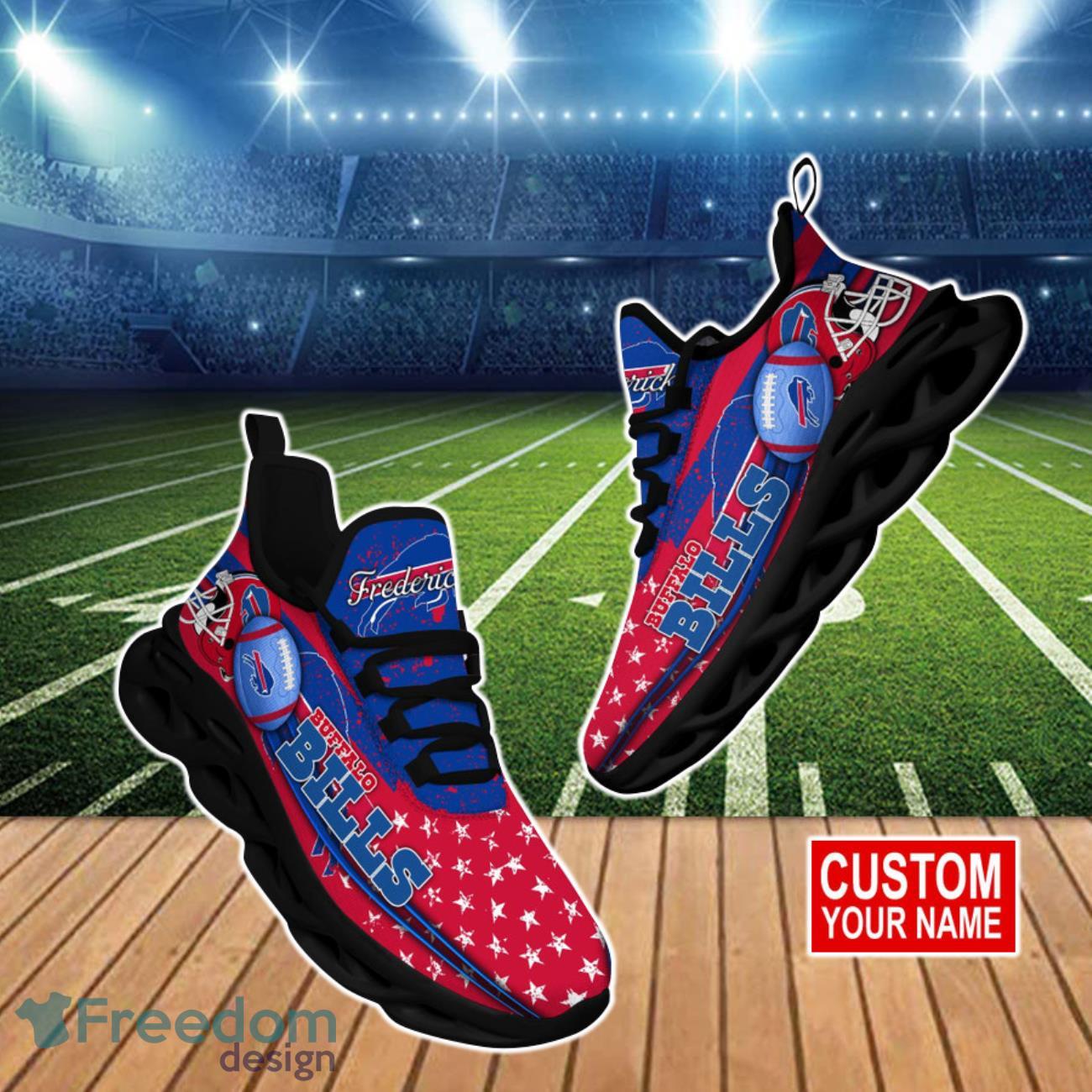 Buffalo Bills NFL Clunky Max Soul Shoes Personalized For True Fans Product Photo 1