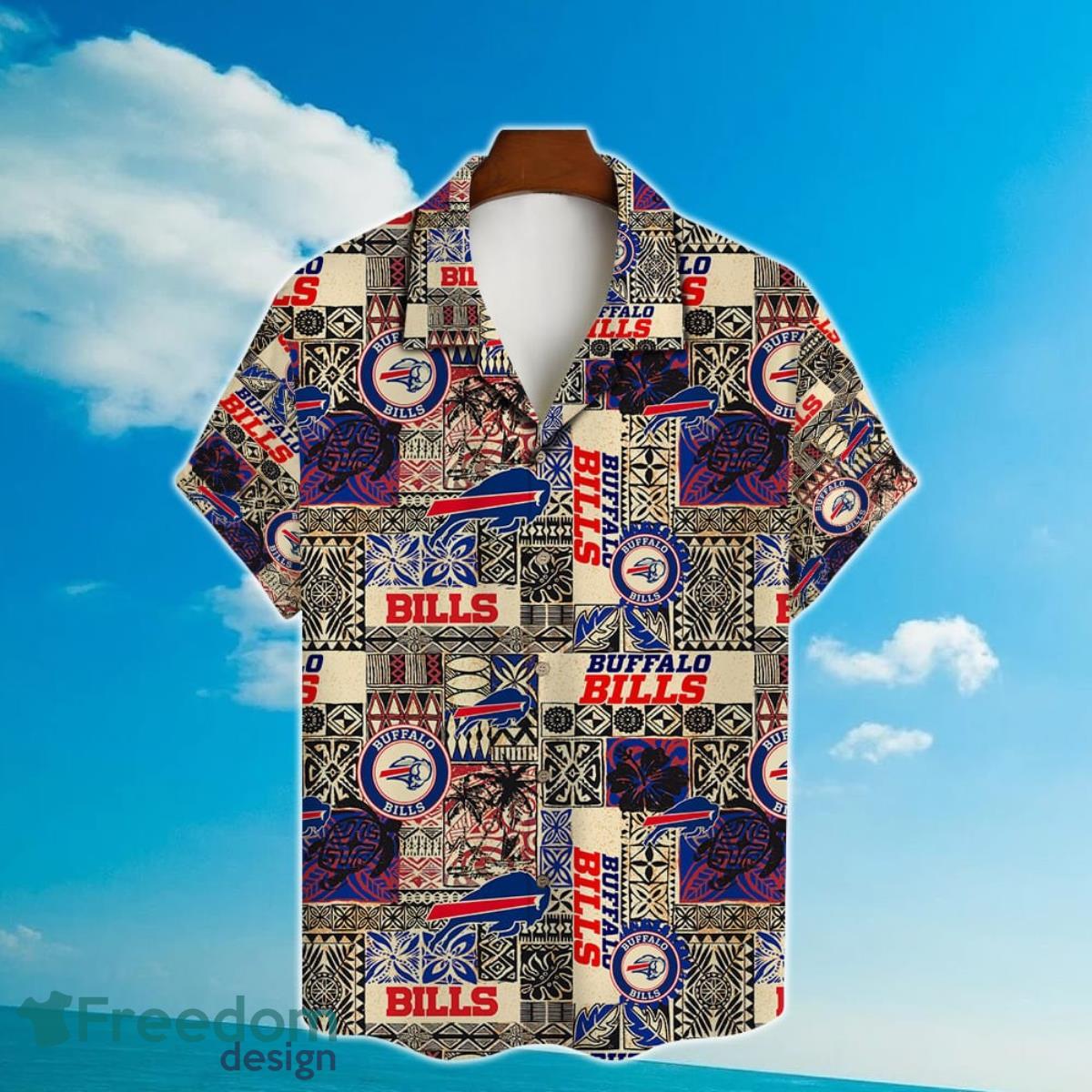 Buffalo Bills Hawaiian Shirt Cloud Coconut Custom Buffalo Bills