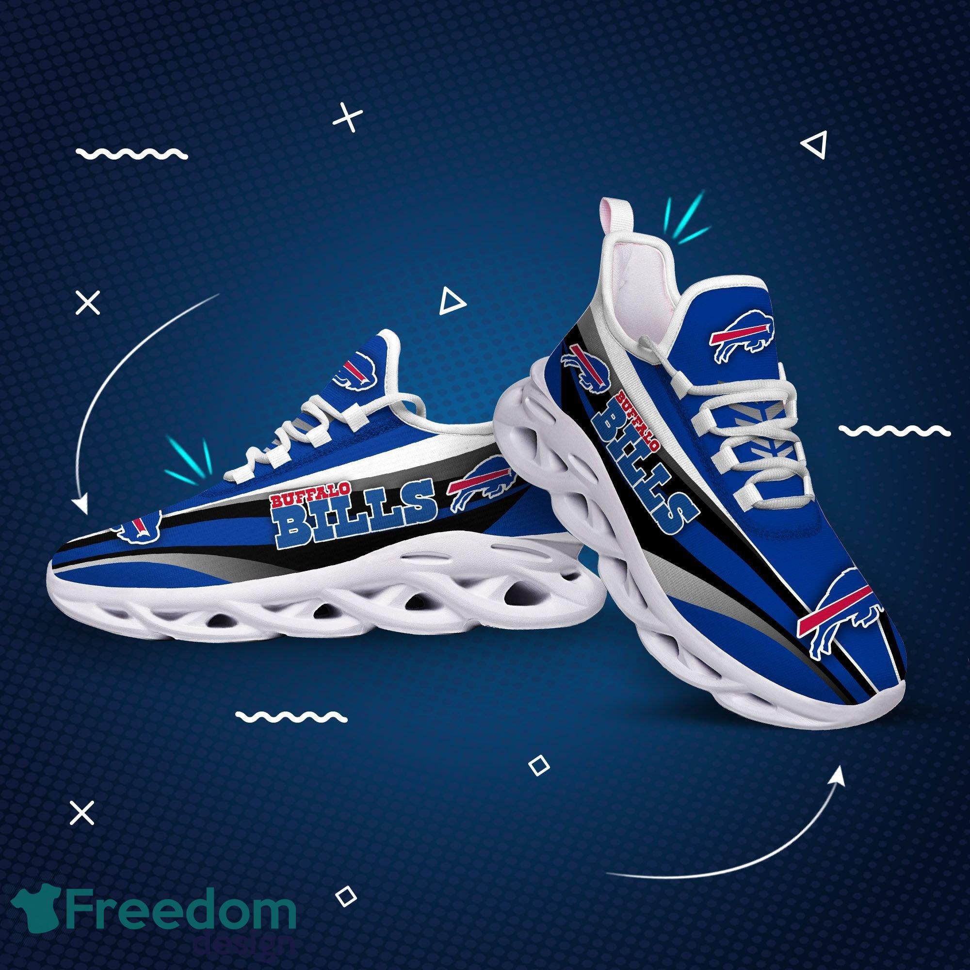 Buffalo Bills NFL Clunky Sneakers Max Soul Shoes - Growkoc