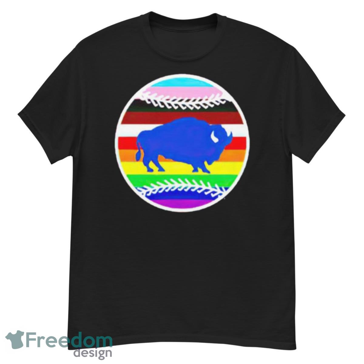 Buffalo Bisons Logo Pride LGBT Shirt - G500 Men’s Classic T-Shirt