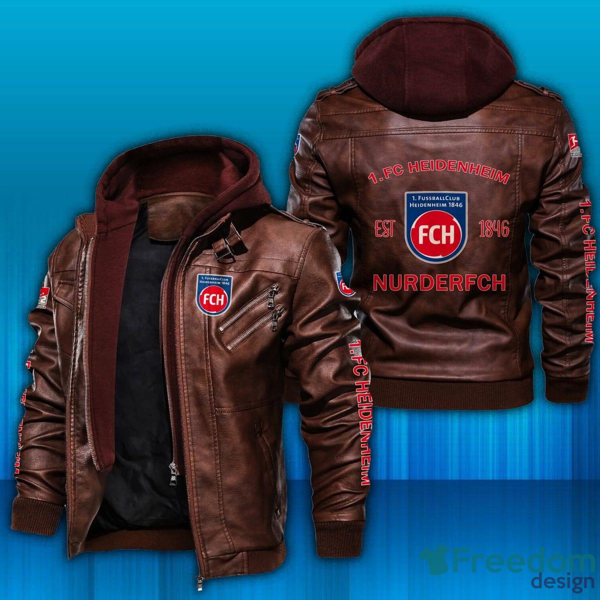 Buffalo Bills Logo NFL Design 3 Leather Jacket For Men And Women -  Freedomdesign