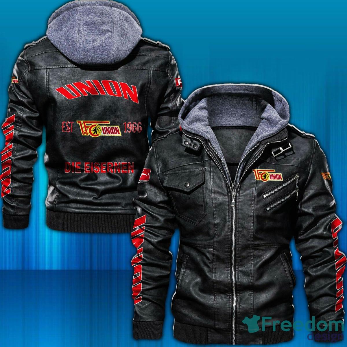 Bundesliga Union Berlin Leather Jacket For Men And Women image Bundesliga Union Berlin Leather Jacket For Men And Women - Union Berlin WINC1402 Leather Jacket_2