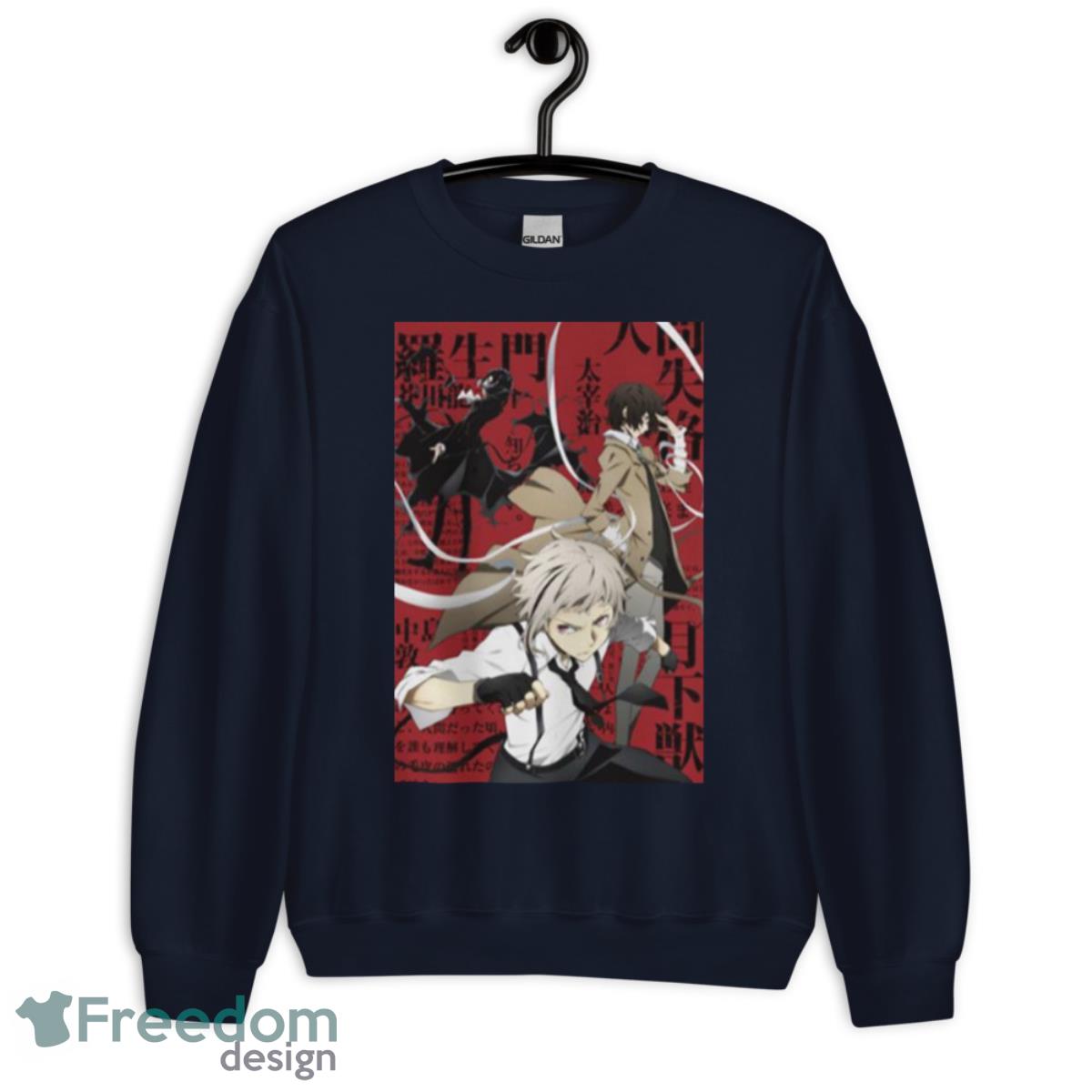 Bungou Stray Dogs Graphic Shirt - Unisex Crewneck Sweatshirt-1