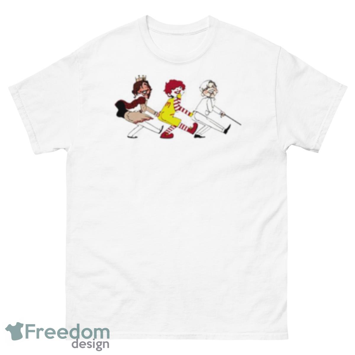 Burger King Ronald McDonald And Colonel Sanders Shirt - 500 Men’s Classic Tee Gildan