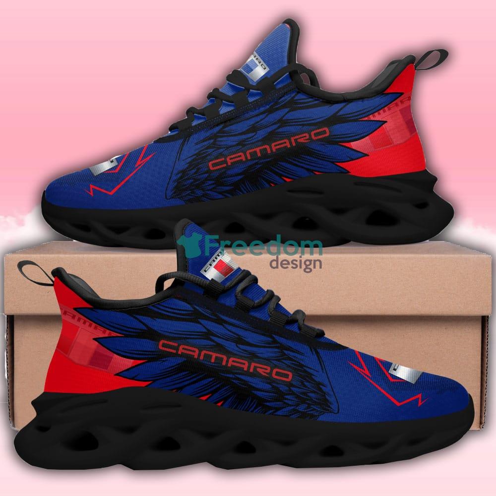 camaro Max Soul Shoes Running Shoes Men And Women For Fans image camaro Max Soul Shoes Running Shoes Men And Women For Fans - camaro Sneakers , Running Shoes, Custom any logo or Car model_3