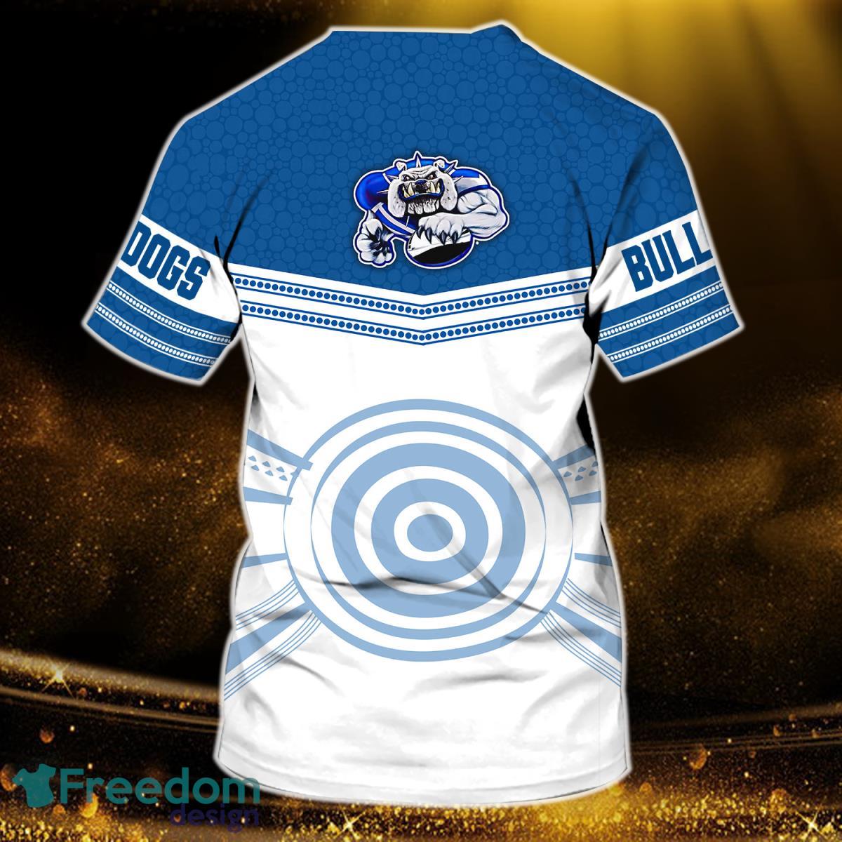 Canterbury-Bankstown Bulldogs NRL Personalized Name 3D Tshirt Product Photo 2