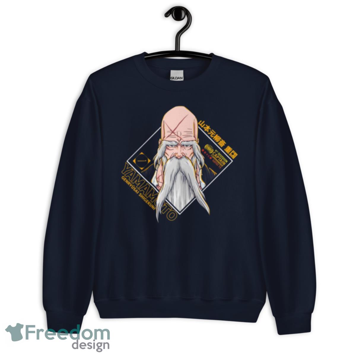 Captain Commander Yamamoto Bleach Anime Art Shirt - Unisex Crewneck Sweatshirt-1