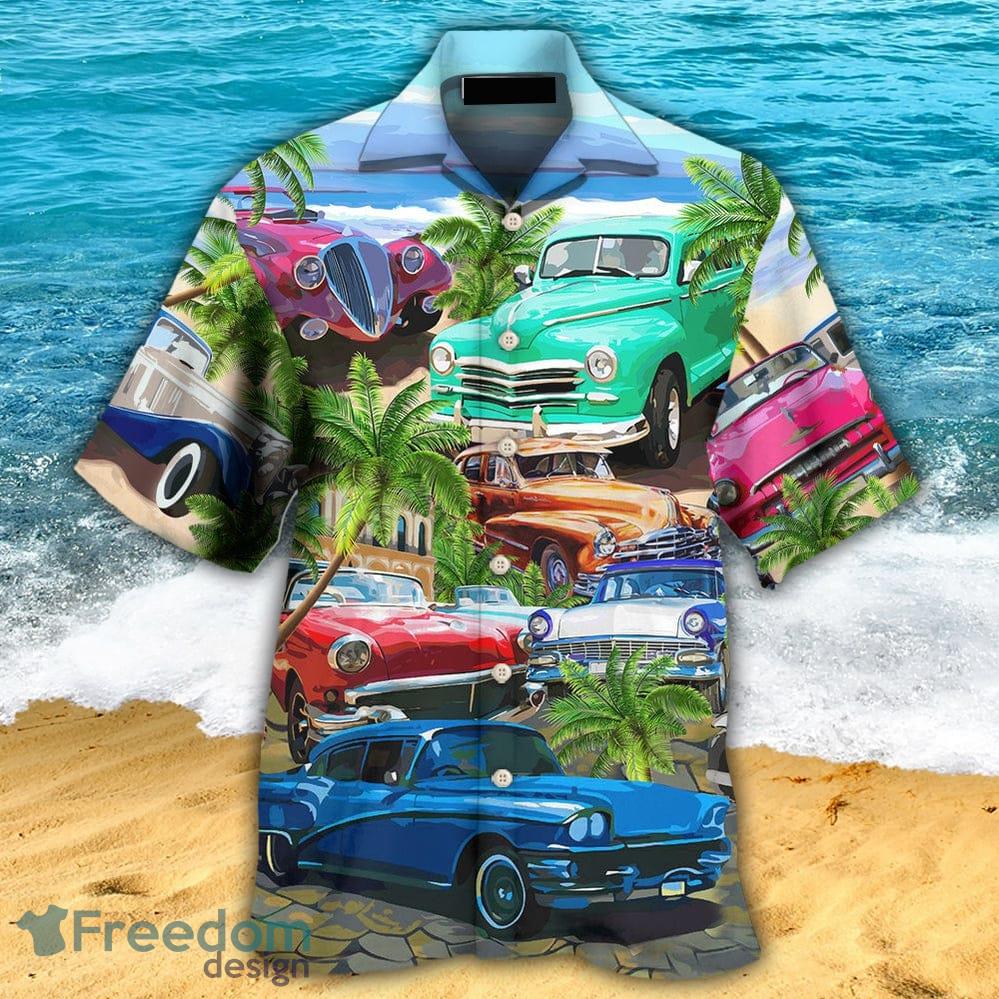 Car Color Mix Style Hawaiian Shirt For Men And Women - Freedomdesign