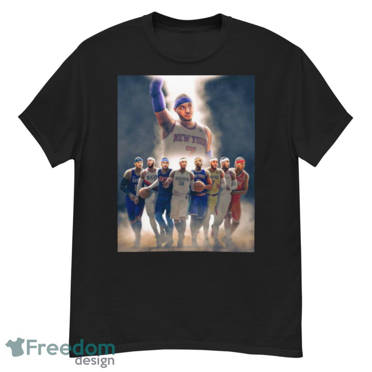 Carmelo Anthony Retirement Poster 2023 Shirt - G500 Men’s Classic T-Shirt