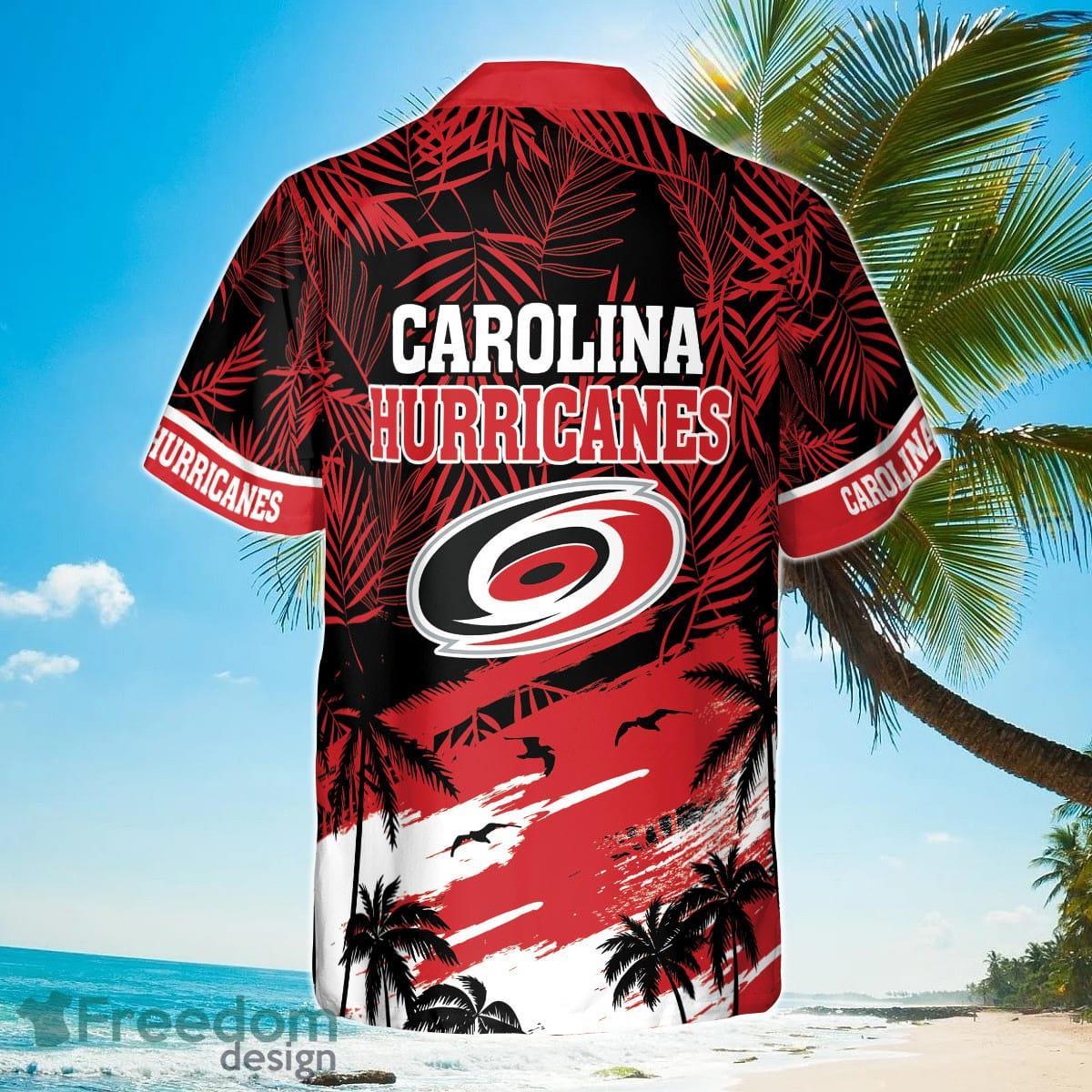 Carolina Hurricanes NHL Hawaiian Shirt Sunshine Aloha Shirt - Trendy Aloha
