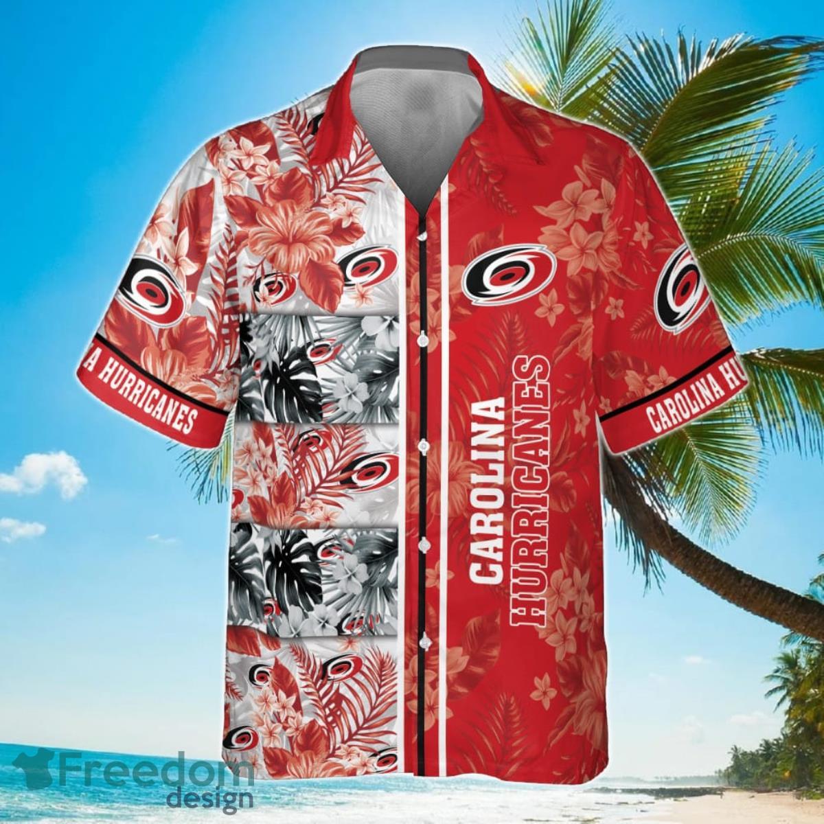 Carolina Hurricanes National Hockey League 2023 Hawaiian Shirt Product Photo 2