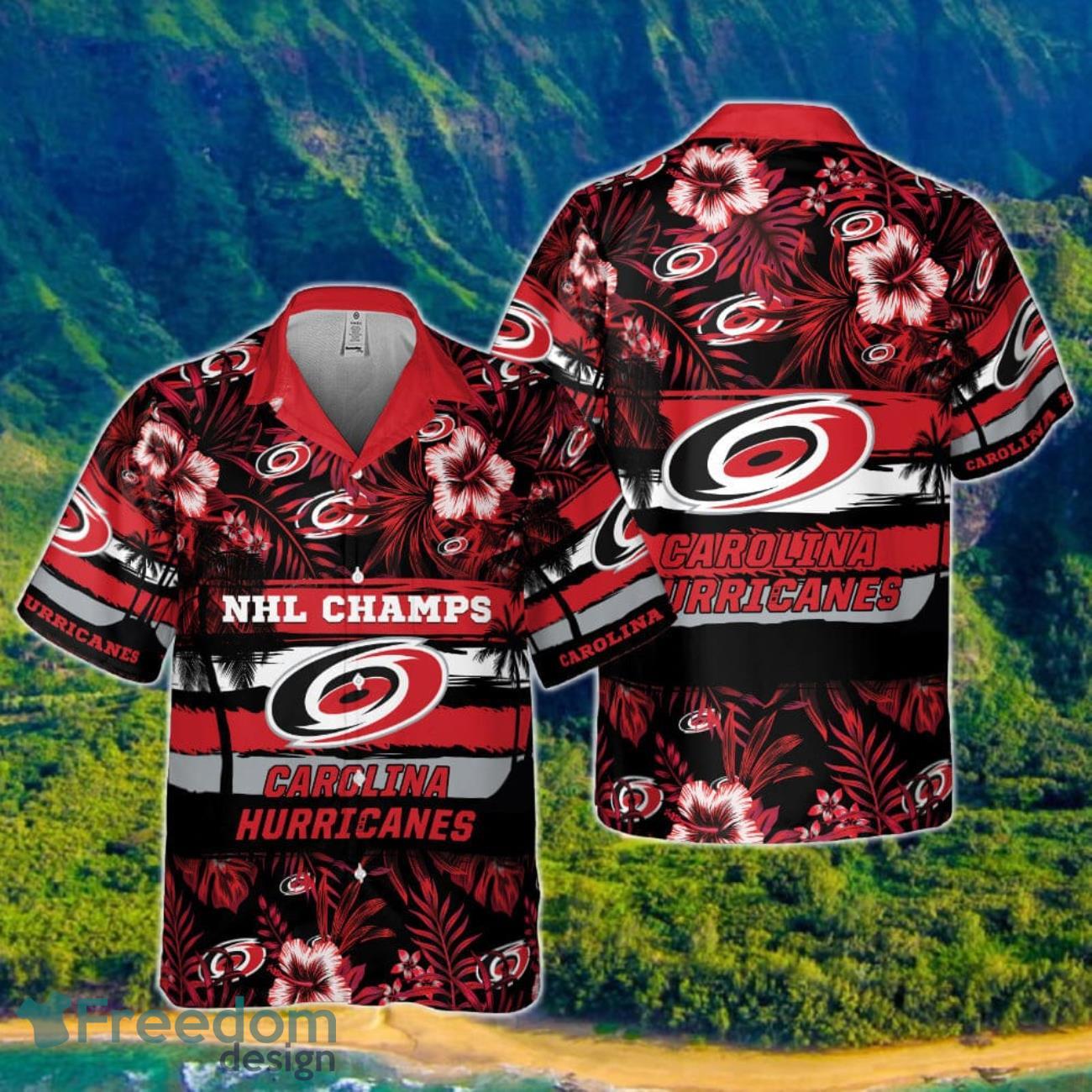 Carolina Hurricanes National Hockey League 2023 Hawaiian Shirt For Men Women Product Photo 1