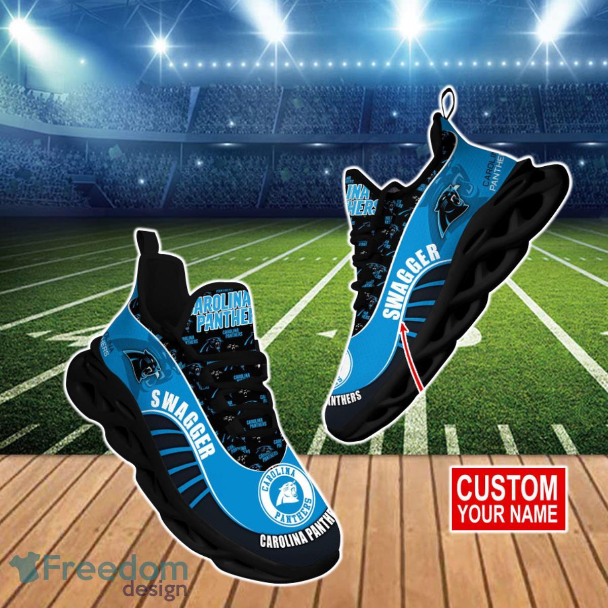 Carolina Panthers NFL Clunky Max Soul Shoes Custom For Men And Women Fans Product Photo 1