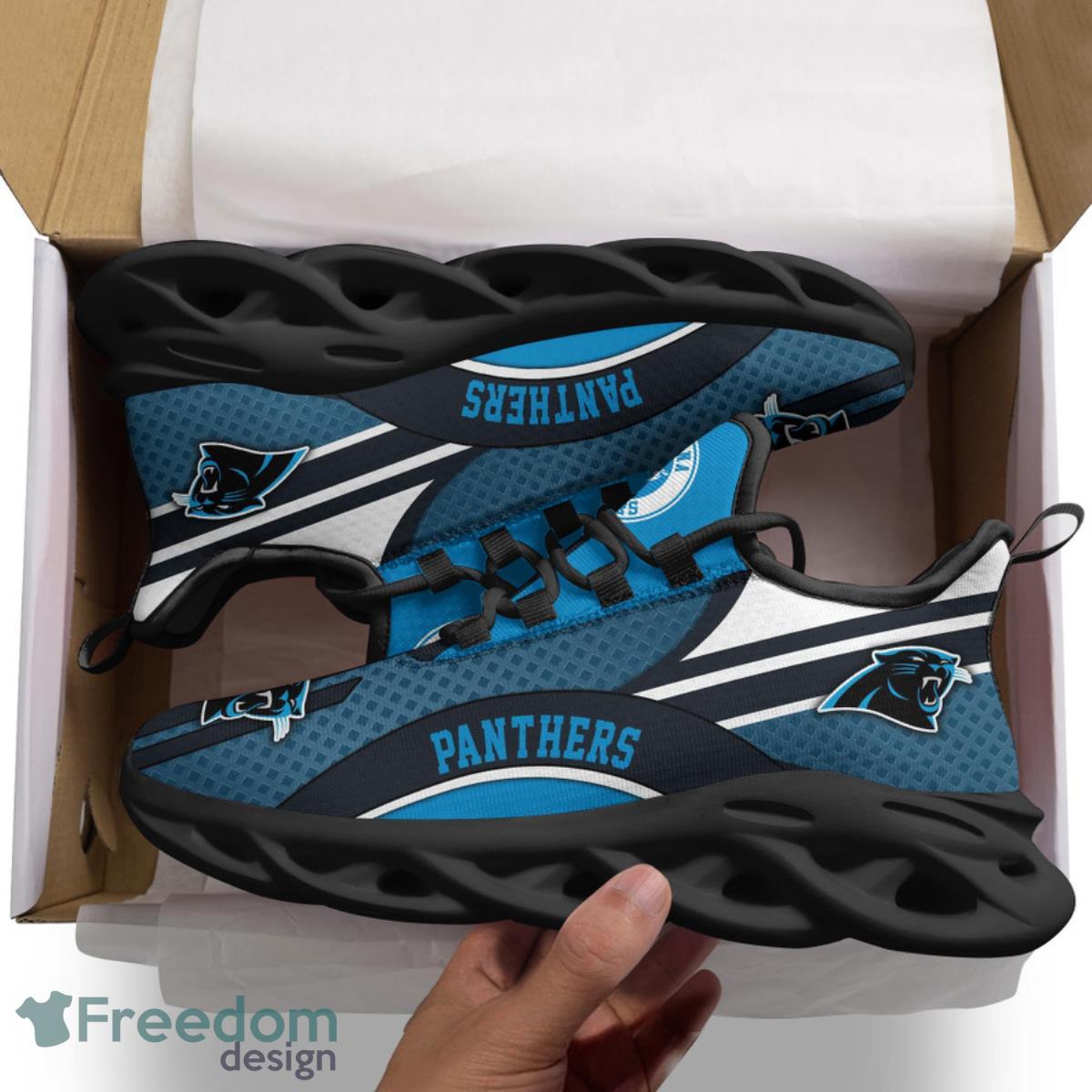 Carolina Panthers NFL Clunky Max Soul Shoes Custom For Real Fans Product Photo 2