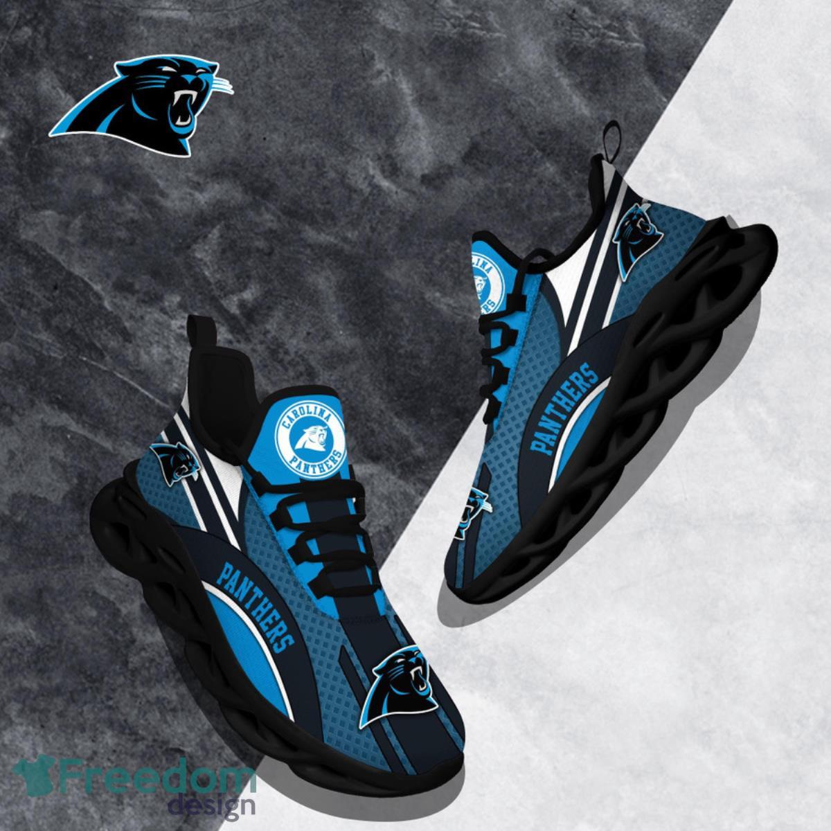 Carolina Panthers NFL Clunky Max Soul Shoes Custom For Real Fans Product Photo 1