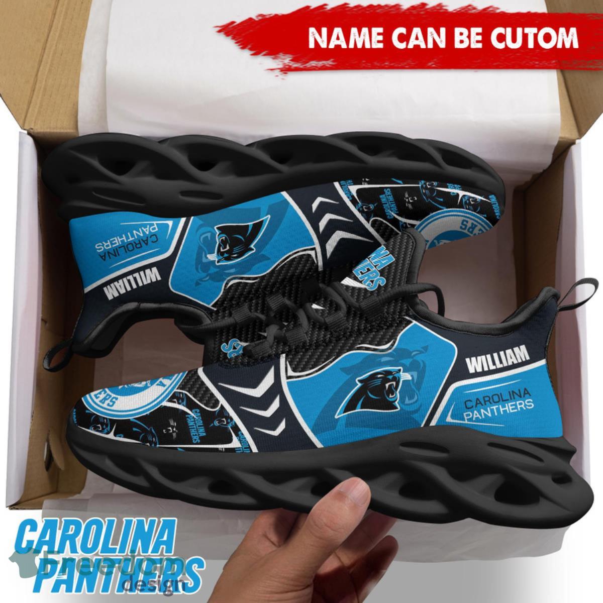 Carolina Panthers NFL Clunky Max Soul Shoes Custom Name For True Fans Product Photo 2