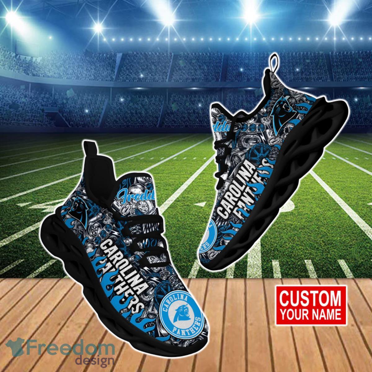 Carolina Panthers NFL Clunky Max Soul Shoes Personalized For Men And Women Fans Product Photo 2